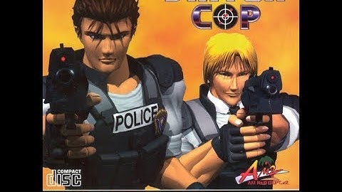 Virtua Cop 1 - Sega Saturn - Full Game with Lightgun