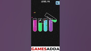 Water Color Sort Level 78 Solution