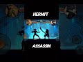 HERMIT⚡ VS ASSASIN #shadow fight2