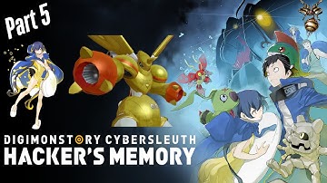 Digimon Story Cyber Sleuth Hackers Memory!!!! Part5 Best Girl Fainting and First boss Rapidmon Gold!