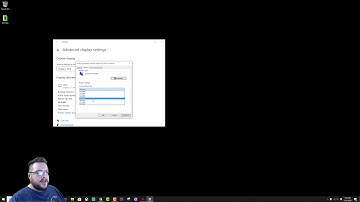 How to change your display