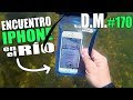 ENCUENTRO un iPhone ENCENDIDO en el río (lo devuelvo) - Detección Metálica 170