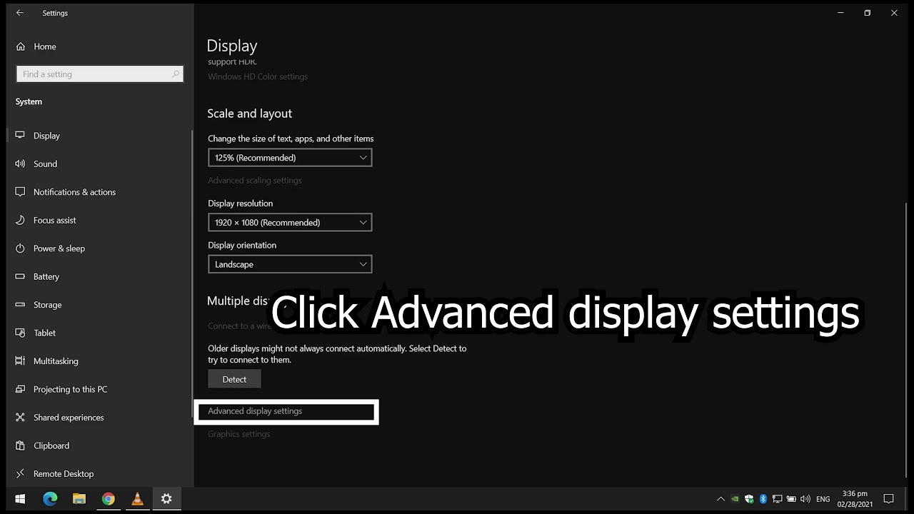 How to check monitors Hertz, Refresh Rate YouTube