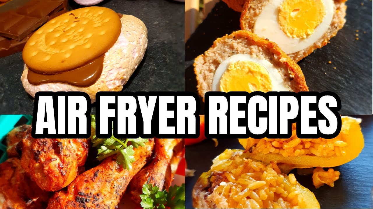 8 AIR FRYER RECIPES ~ WHAT TO COOK IN YOUR AIR FRYER 💙 - YouTube