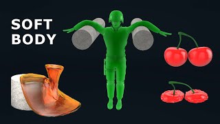 3D simulation - satisfying softbody simulations