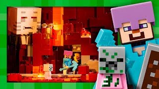 The Nether Portal - LEGO Minecraft - 21143 - Stop Motion - YouTube