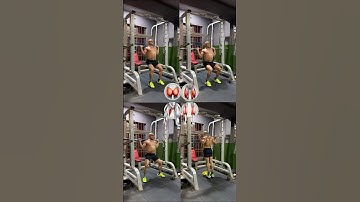 "Master Smith Machine Squats: Variations to Challenge Your Legs!"#shorts #fitneess #motivation