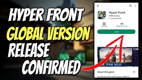 Hyper Front Global Release Confirmed | Valorant mobile