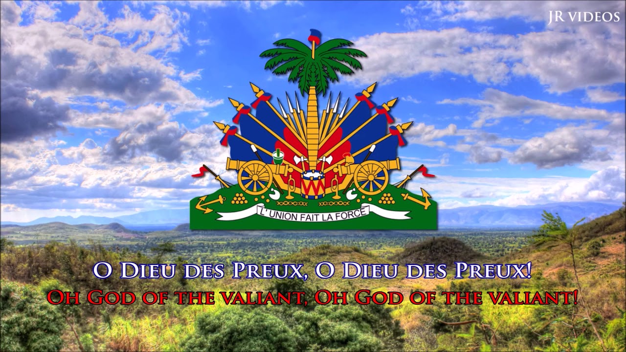 National anthem of Haiti (FR/EN lyrics) - Hymne national d'Haïti - YouTube