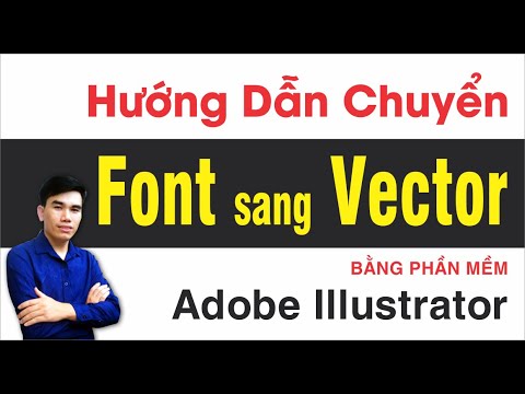 cover vector  2022  Cách Convert Font Chữ trong AI | Chuyển text thành vector trong AI