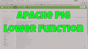 Pig String Series - Lower Function
