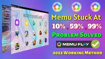 How To Fix Memu Play Stuck At 59%, 99%, 10% | Memu Play Emulator Stuck Problem Solved