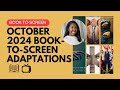 5 Book Adaptations You WON'T Want to Miss This October (2024)  📖🎬