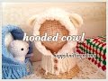 羊さんのﾌｰﾄﾞ付きスヌード(ﾈｯｸｳｫｰﾏｰ)の編み方【かぎ針】crochet hooded cowlカウル