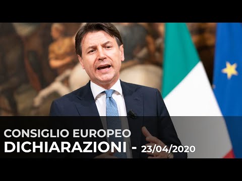 Dichiarazioni del Presidente Conte