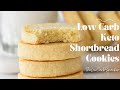 Low Carb Keto Shortbread Cookies