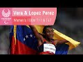  venezuelas lisbeli vera  perez lopez win two 100m golds  tokyo 2020 paralympic games