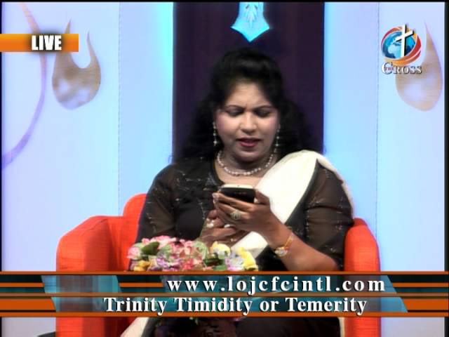 Trinity Timidity or Temerity by Dr Dominick Rajan 10-14-16