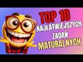 Top 10 NAJŁATWIEJSZYCH zadań maturalnych matematyka MATURA 2026