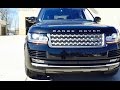 2016 Range Rover Supercharged Full Review /Exhaust /Start Up /Short Drive