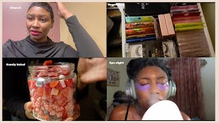VLOG | NEW HAIR | CANDY SALAD | EATING OUT | ORGANIZING | HAULS | AND BDAY CELEBRATION | TKBEAUTY7