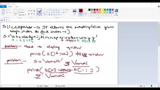 STRINGS IN PYTHON - 3 | By Mr. G. Vamshi Krishna | MRCET