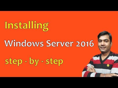 Install Windows Server 2016 - step-by-step guide to installing Windows Server 2016