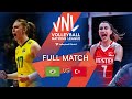 🇧🇷 BRA vs. 🇹🇷 TUR - Full Match | Preliminary Phase | Women&#39;s VNL 2022