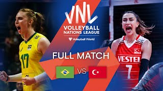 🇧🇷 BRA vs. 🇹🇷 TUR - Full Match | Preliminary Phase | Women's VNL 2022 screenshot 5