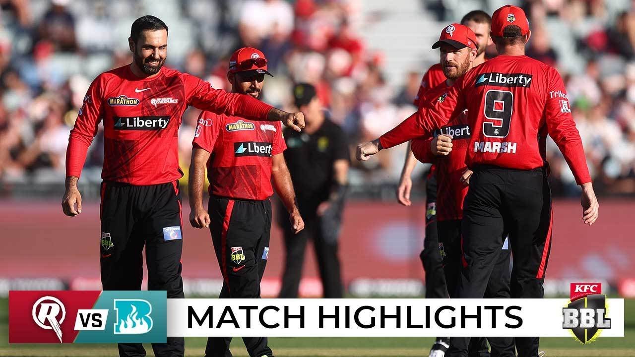 Rampant Finch, Marsh lead rout of Heat understudies | BBL|11