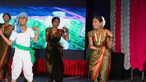 Vidyadayini School Smriti 2023 VI Cerebellum Students performing Kannada song “Negila Hidida Yogi”