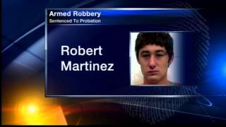 Armed robber sentenced to probation