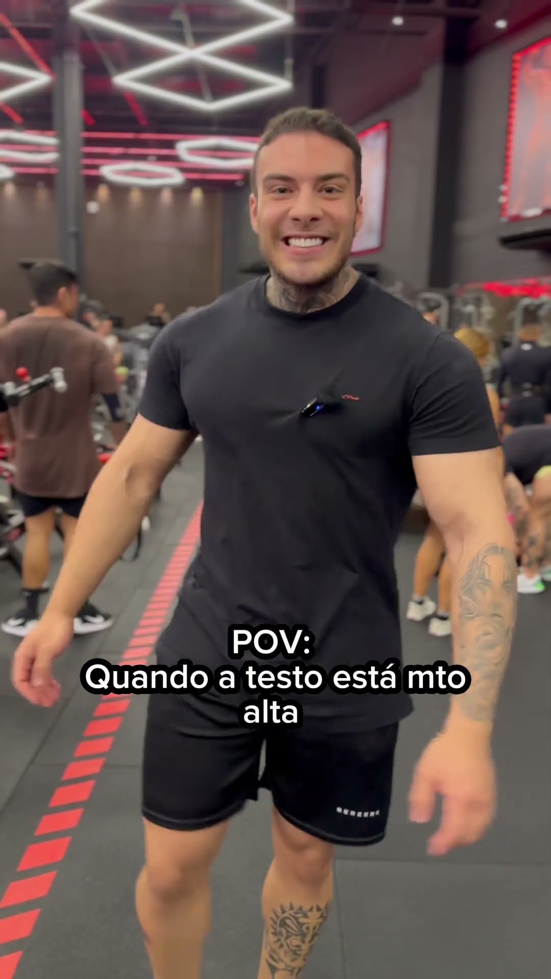 Quando sua testo tá alta
