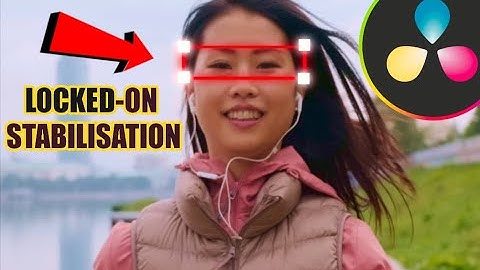 How to make the LOCKED-ON-STABILIZATION EFFECT in Davinci Resolve | Tutorial