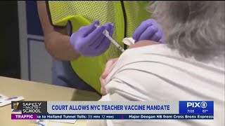 Court allows NYC teacher vaccine mandate