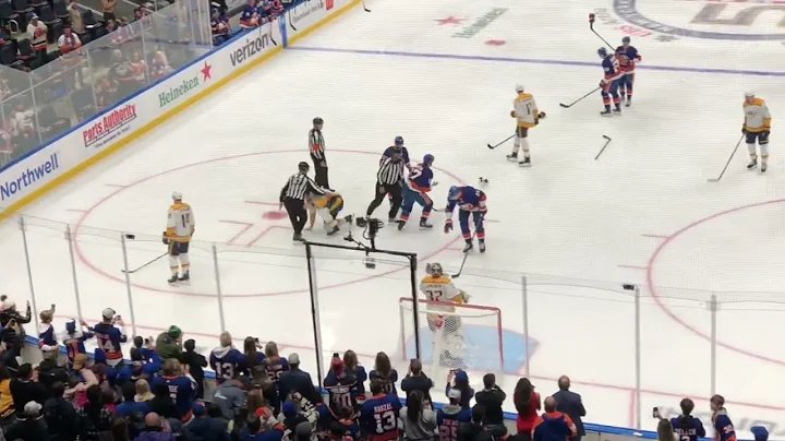 Matt Martin vs. Michael McCarron NHL Fight Decembe...