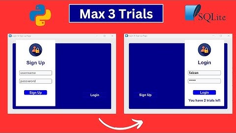 Secure Login & Signup with Python & Database [Part 2]
