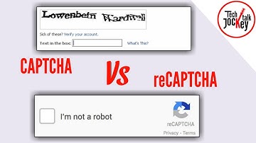 What is "CAPTCHA", "reCHAPTCHA" and "I