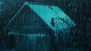 HEAVY THUNDERSTORM Sounds for Sleeping and Rain Falling on Tin Roof | Heal Insomnia, Study, Relaxing by Healer Rain 555 views 1 month ago 1 hour, 7 minutes