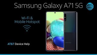 Learn how to set up a personal hotspot and share the data connection
on samsung galaxy a71 5g.about at&t support:find support videos for
all latest a...
