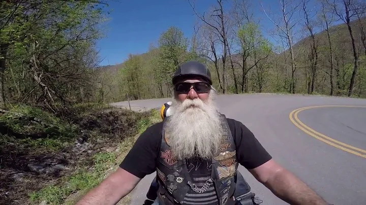 Motorcycle on the mountain - Dean Nelson