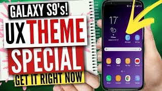 Ux9 Galaxy S9 Theme get it Right Now on any Samsung phone screenshot 5