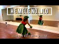 HE MELE NO LILO • Learn Hula with Myriam on Patreon