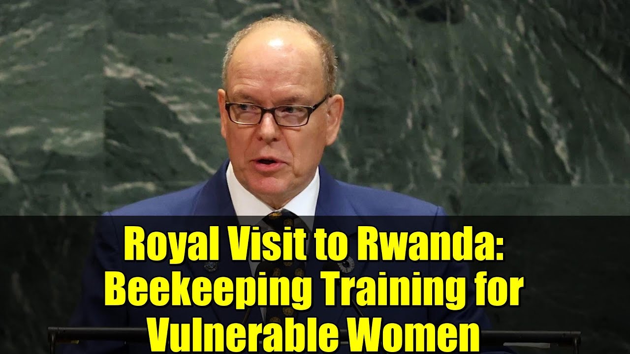Королевский визит в Руанду: обучение пчеловодству для уязвимых женщин