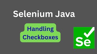 Handling Checkboxes || Selenium Java
