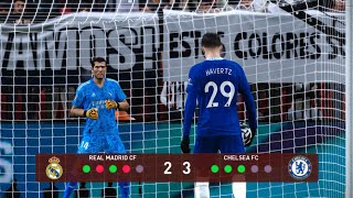 PES 2023 | Penalty Shootout | Real Madrid vs Chelsea | Zinedine Zidane goalkeeper