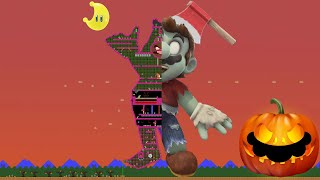 Mario vs the Mega Giant Zombie Mario Maze  8BITANI 2021 Halloween Special