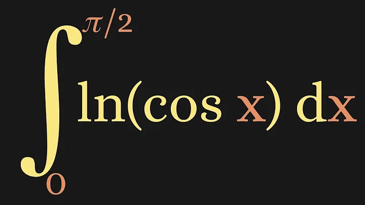 Integral of ln(cos x)