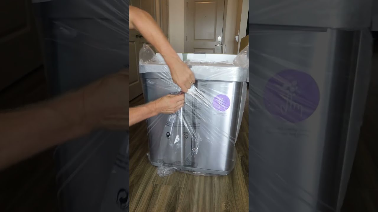 World S Smartest Trash Can Trashcan Homehacks Homeappliances Kitchen Smarthome