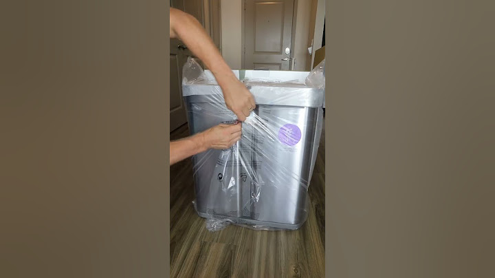 World's smartest trash can? 🤓 #trashcan #homehacks #homeappliances #kitchen #smarthome